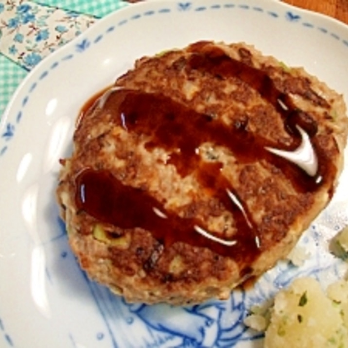 しっとりおいしい♡さんまのすり身ハンバーグ